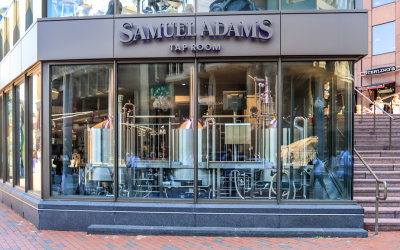 Samuel Adams Tap Room near Faneuil Hall in Boston