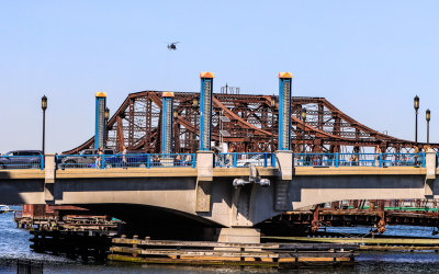 Bridge in the Seaport District in Boston