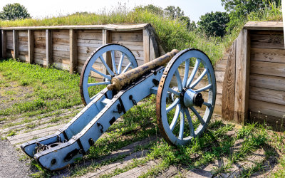 Redoubt 2 cannon in Valley Forge NHP