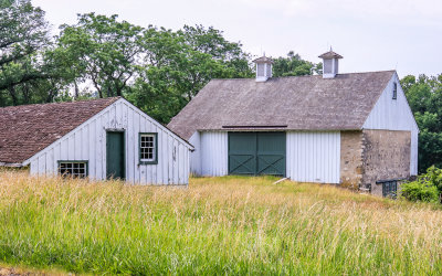 Farm building and barn in Valley Forge NHP