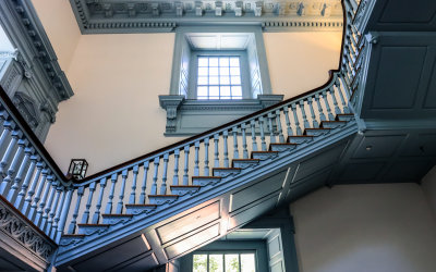 Congress Hall staircase in Independence NHP