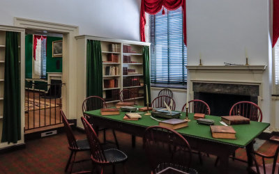West Committee Room in Congress Hall in Independence NHP