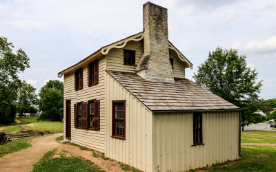 The Innis House along the Sunken Road at Fredericksburg in Fredericksburg - Spotsylvania Co NMP