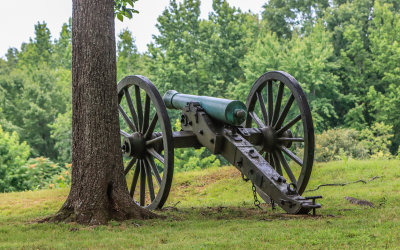 Cannon on Prospect Hill at Fredericksburg in Fredericksburg - Spotsylvania Co NMP