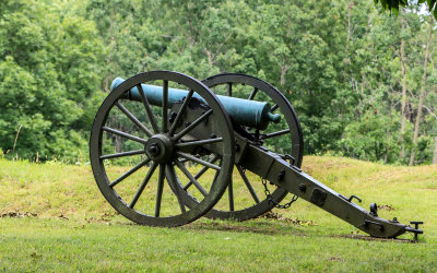 Prospect Hill cannon at Fredericksburg in Fredericksburg - Spotsylvania Co NMP
