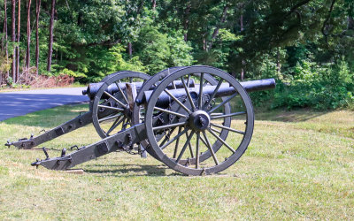 Cannons at Spotsylvania in Fredericksburg - Spotsylvania Co NMP
