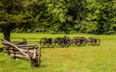 Army of Northern Virginia Surrender of the Artillery site (April 11) in Appomattox Court House NHP