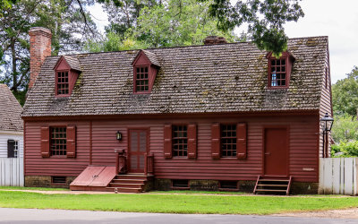 The William Randolph House (1737) in Colonial Williamsburg