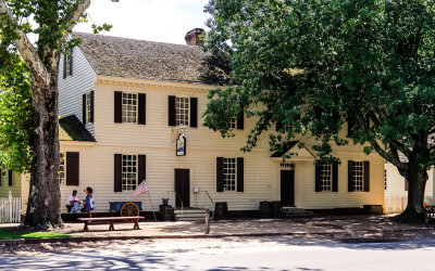 Greenhow Store on Duke of Gloucester Street in Colonial Williamsburg