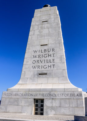 Wright Brothers Monument (60 ft) on Kill Devil Hill in Wright Brothers National Memorial