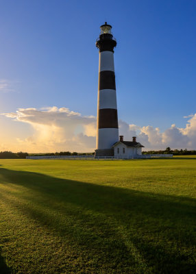 Early morning view of the Bodie Island Lighthouse in Cape Hatteras NS