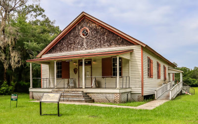 The Darrah Hall community center in Reconstruction Era National Historical Park