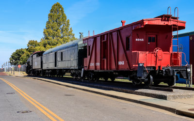 Illinois Central Railroad Mikado 1518 Steam Locomotive in Paducah Kentucky