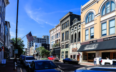 Broadway Street in Paducah Kentucky