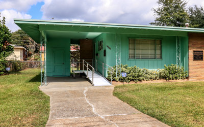 Carport where Medgar Evers was assassinated on June 12, 1963 in Medgar Evers NM