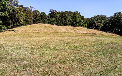 Mound B, the oldest mound in Poverty Point NM