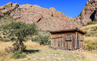 Outbuilding from the VanPatten Mountain Camp in Organ Mountains-Desert Peaks NM
