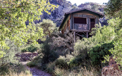 Boyd Sanatorium along the Dripping Springs Trail in Organ Mountains-Desert Peaks NM