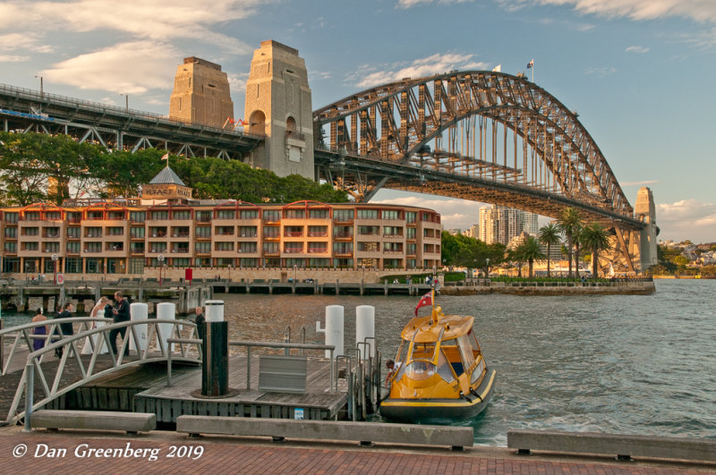 The Sydney Harbor Bridge - Late Afternoon