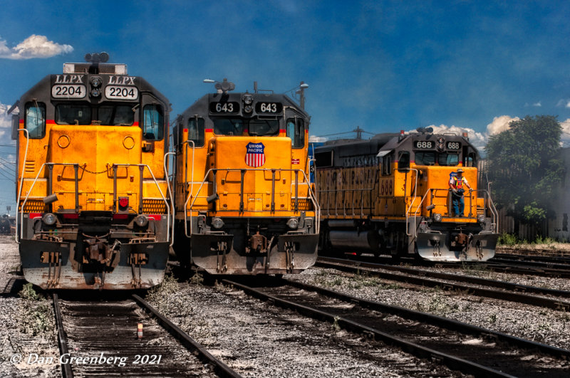 Union Pacific Railroad Engines