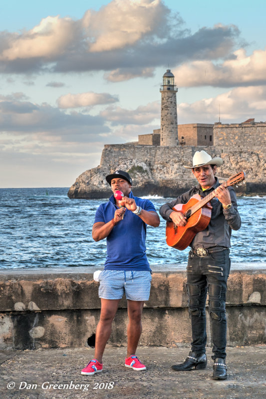 Musicians on the Malecon