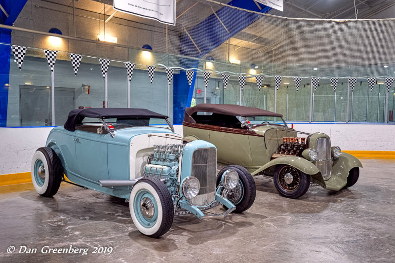 Two 1932 Fords