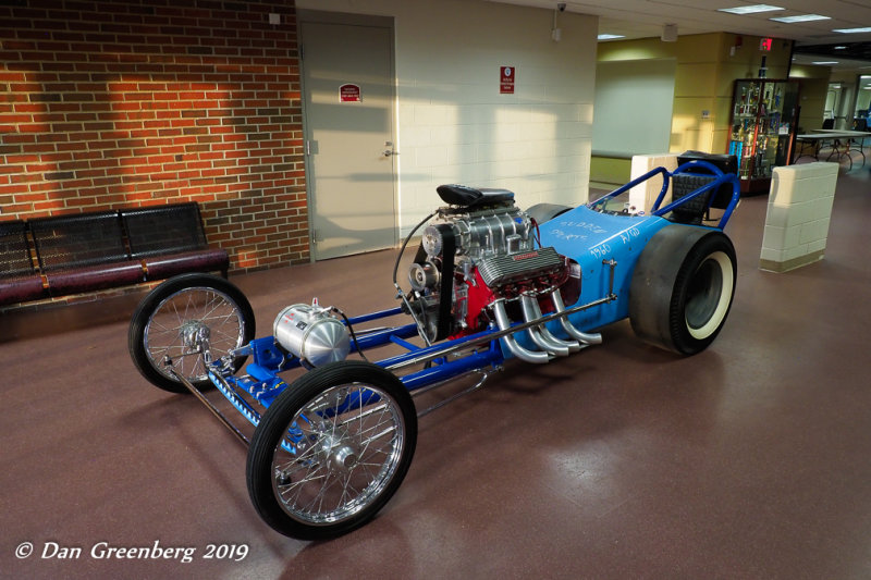 Classic Dragster in Blue