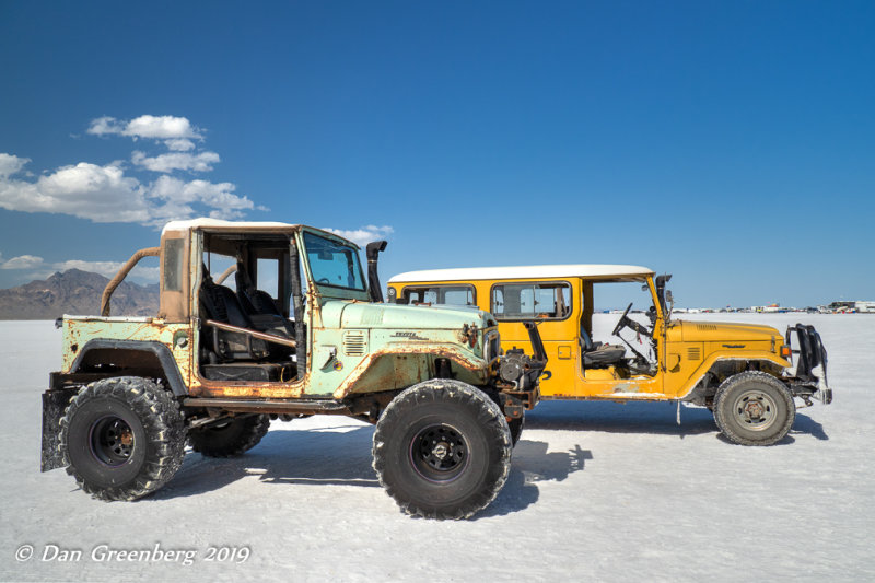 1963 and 1983 Toyota Land Cruisers