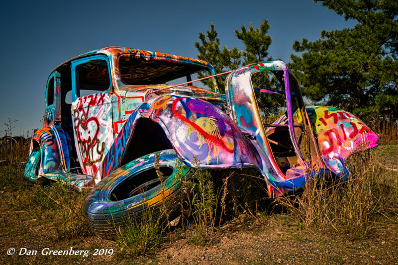A Colorful Mystery Car