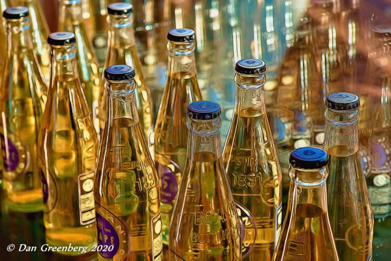 A Multitude of Pop (Soda) Bottles