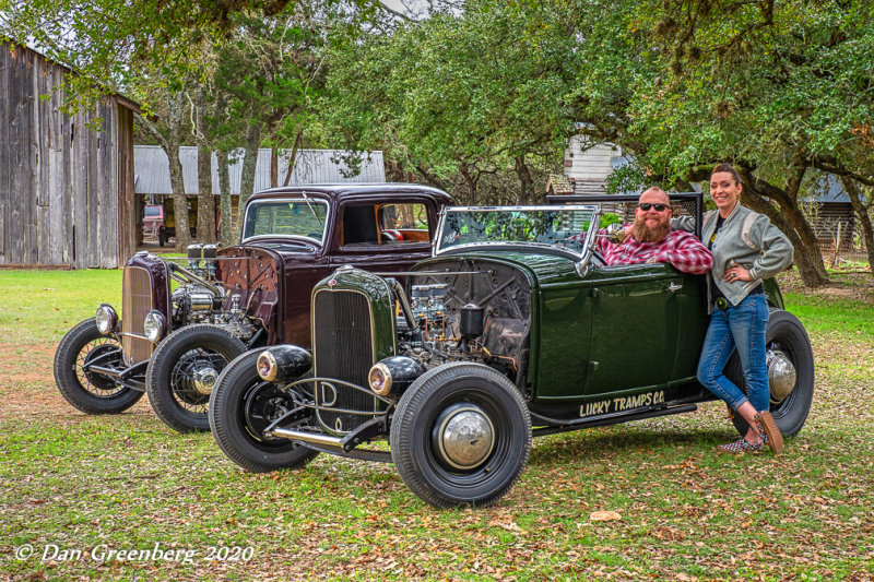 Two 1932 Fords and Their Owners