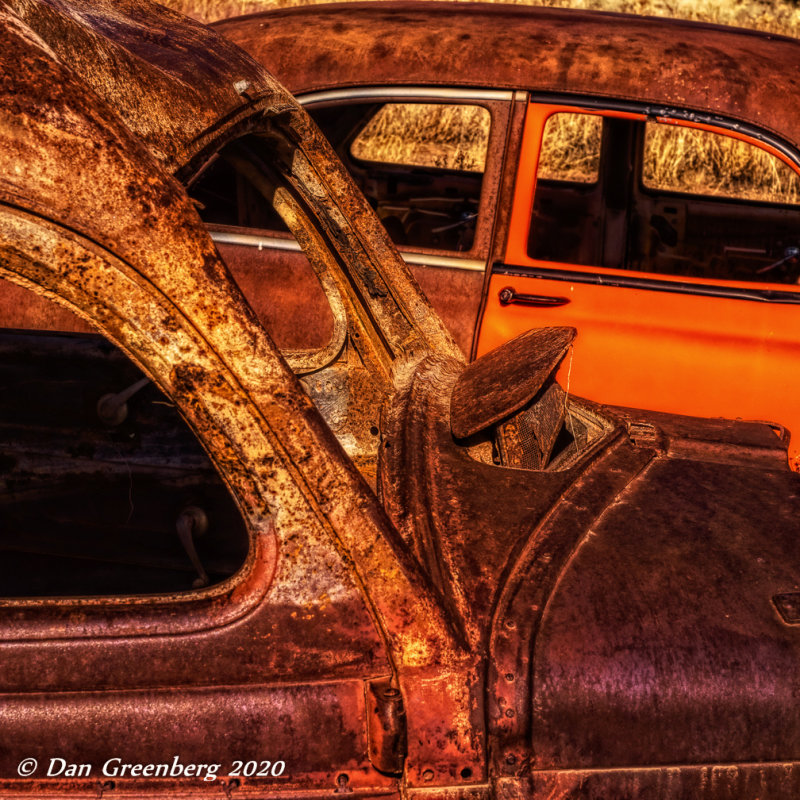 Rust and One Red Door