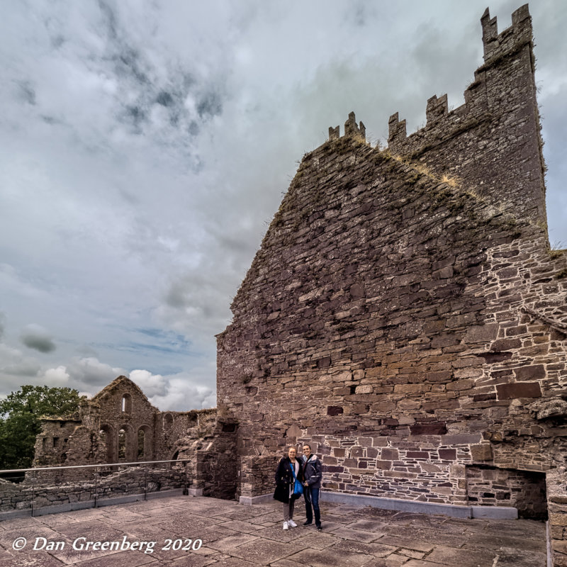 Monique and Carly at Jerpoint Abbey