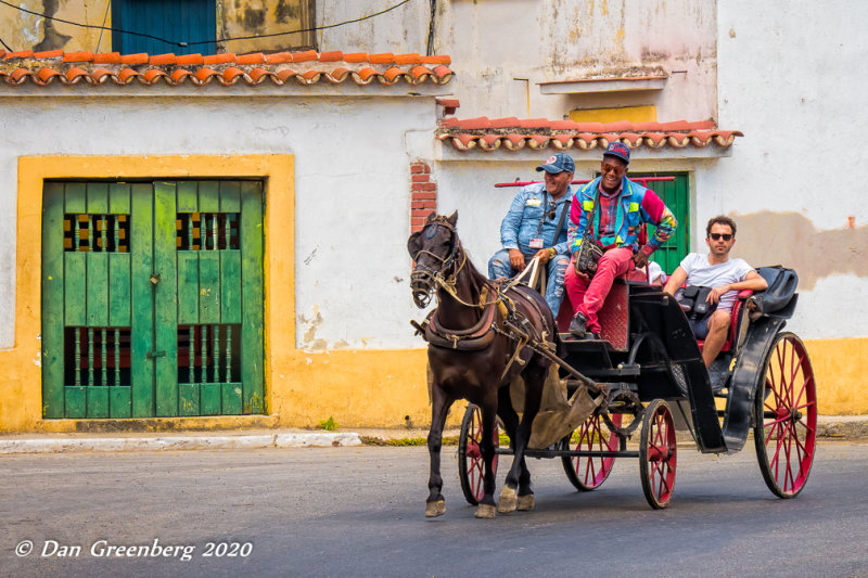 Having Fun in a Horse Drawn Carriage