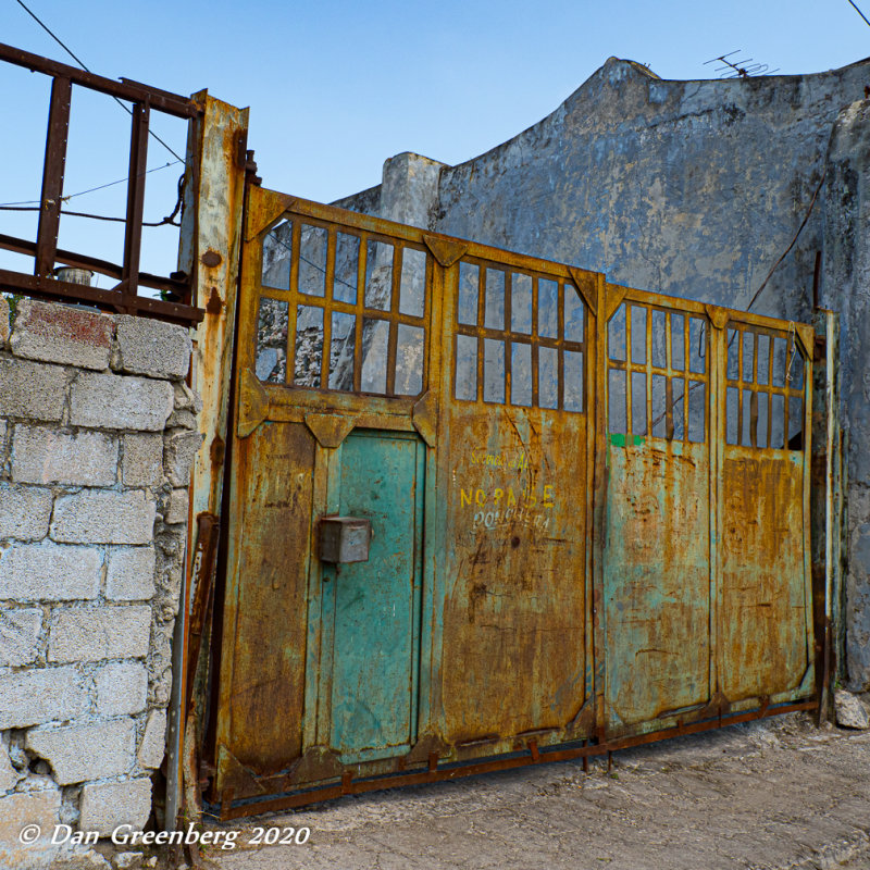 A Rusty Old Gate