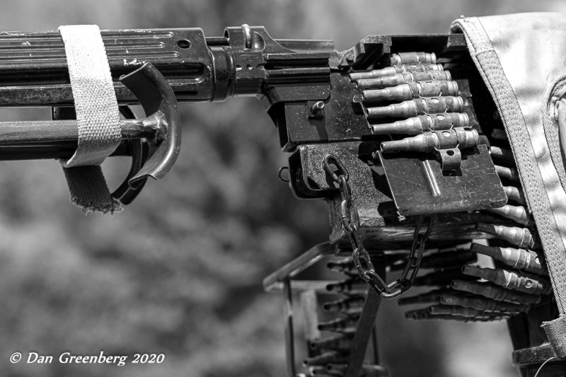 Fifty Caliber Machine Gun Detail