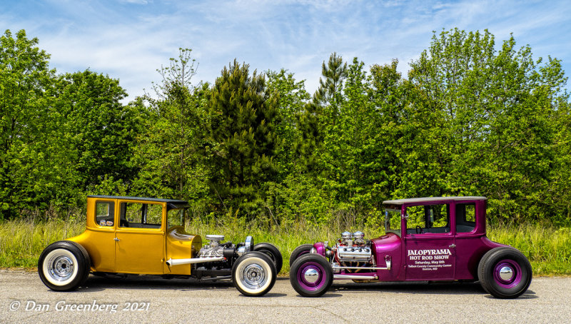 Two 1926 Ford Model T's