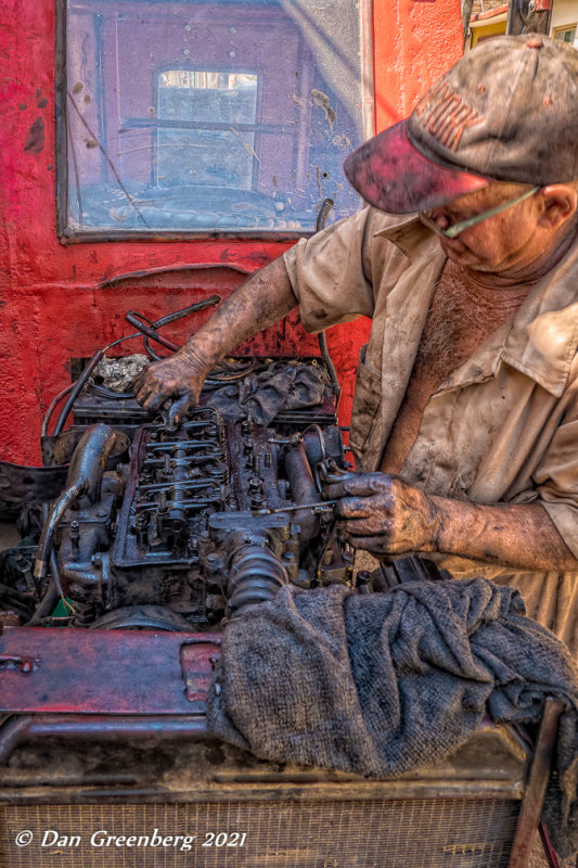 Repairing a Tractor