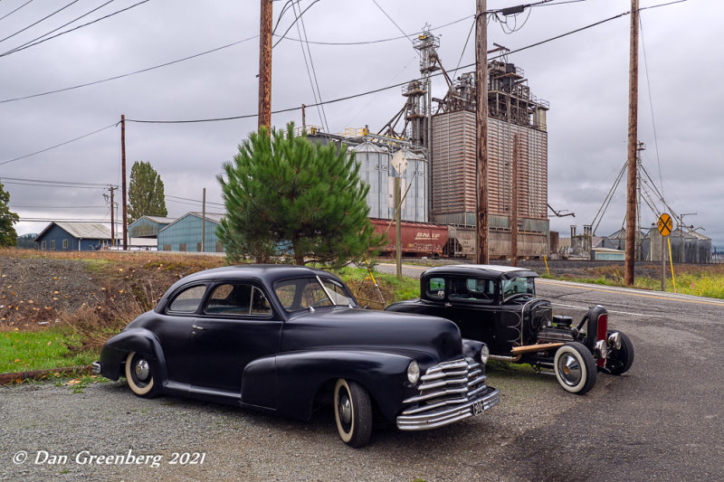 1947 Chevy with 1930-31 Ford Model A