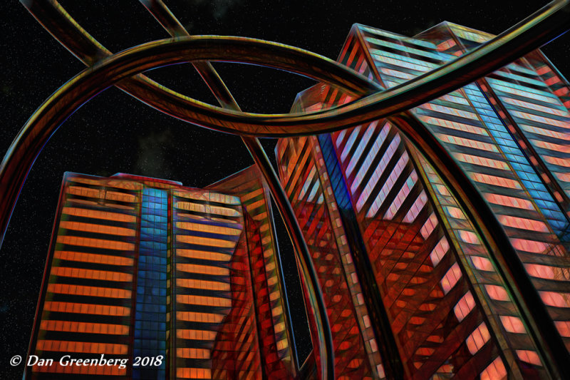 Downtown Phoenix Abstract #1
