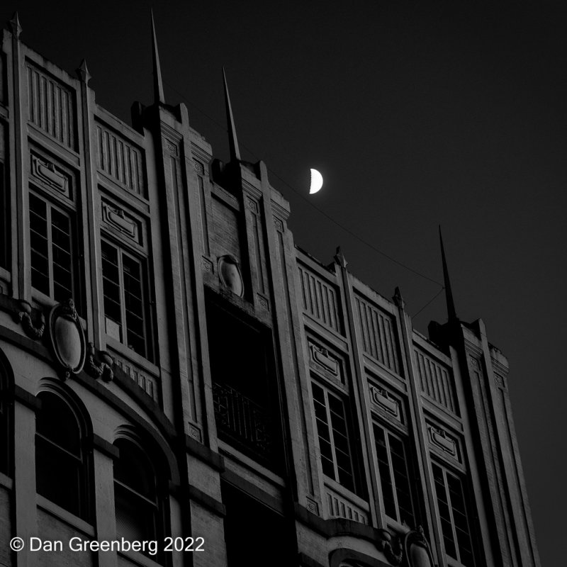 Moon Over Astoria