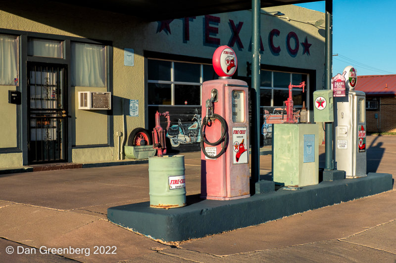 Vintage Gas Station