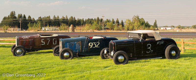 Three 1932 Ford Roadsters