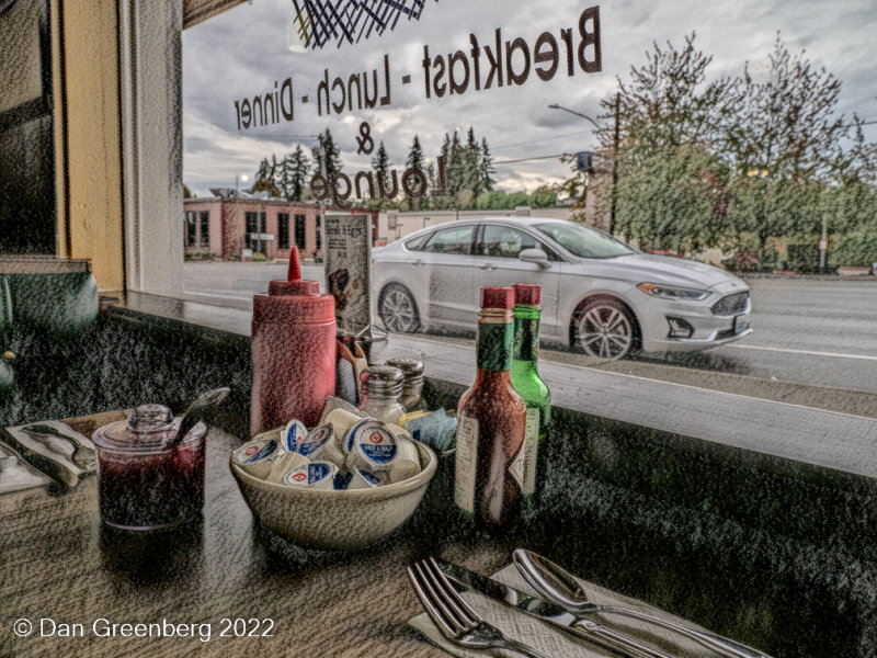 At a Diner for Breakfast