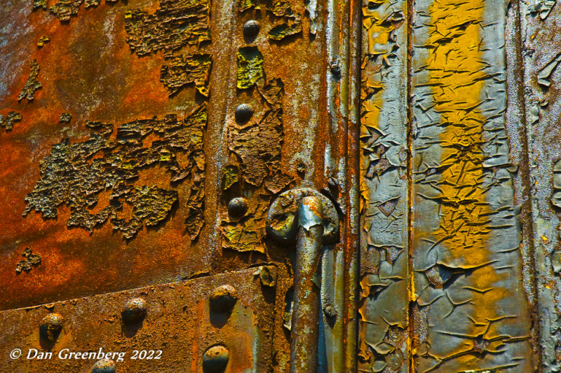 Rust and Yellow Paint