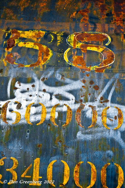 Old Tanker Car Detail, No. 1