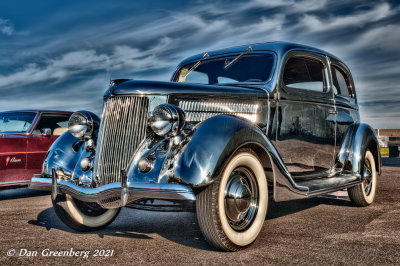 1936 Ford in Stainless Steel