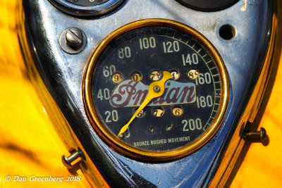 1938 Indian Speedometer