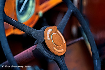 Ancient Steering Wheel