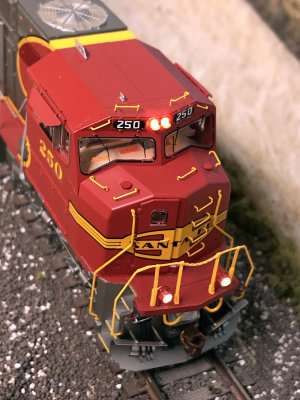 ATSF 250 Cab